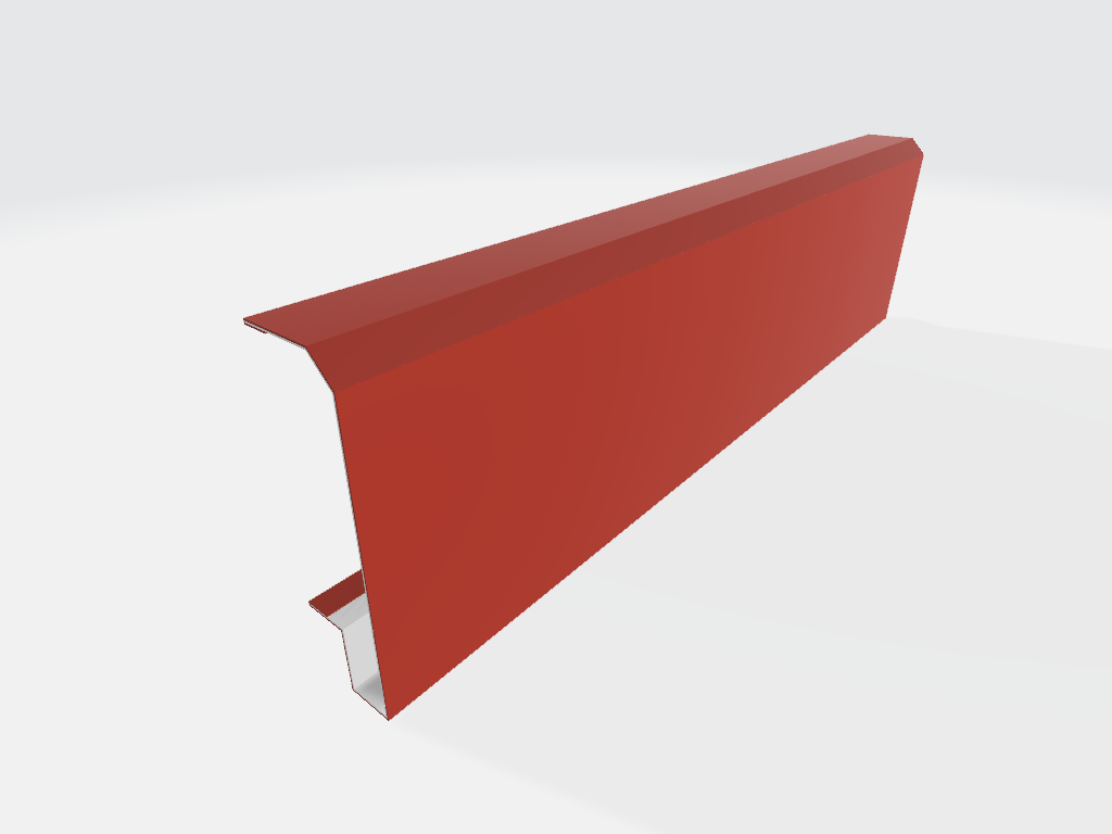 Gotero Frontal para ISODEC (EPS & PIR)