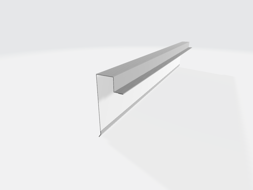 GOTERO LATERAL de CÁMARA - ISODEC (EPS & PIR)