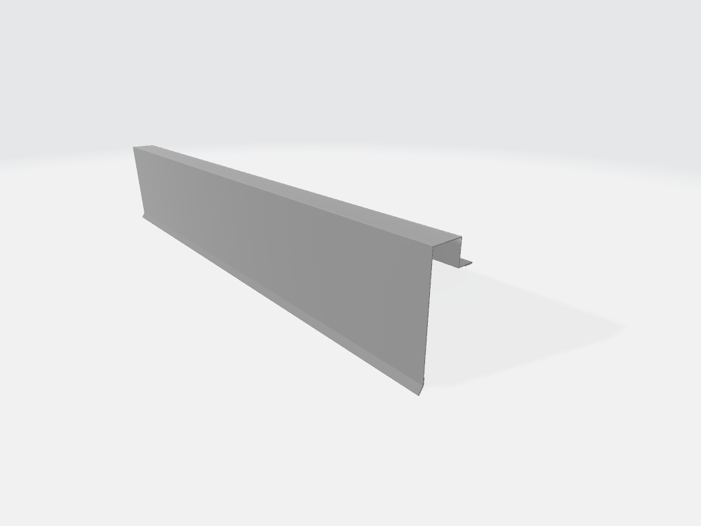 GOTERO LATERAL de CÁMARA - ISODEC (EPS & PIR)