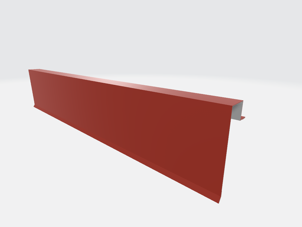 GOTERO LATERAL de CÁMARA - ISODEC (EPS & PIR)