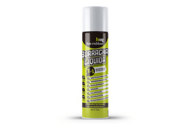 HM-rubber - Caucho Líquido 7 en 1 - Spray Aerosol (240g / 400ml)