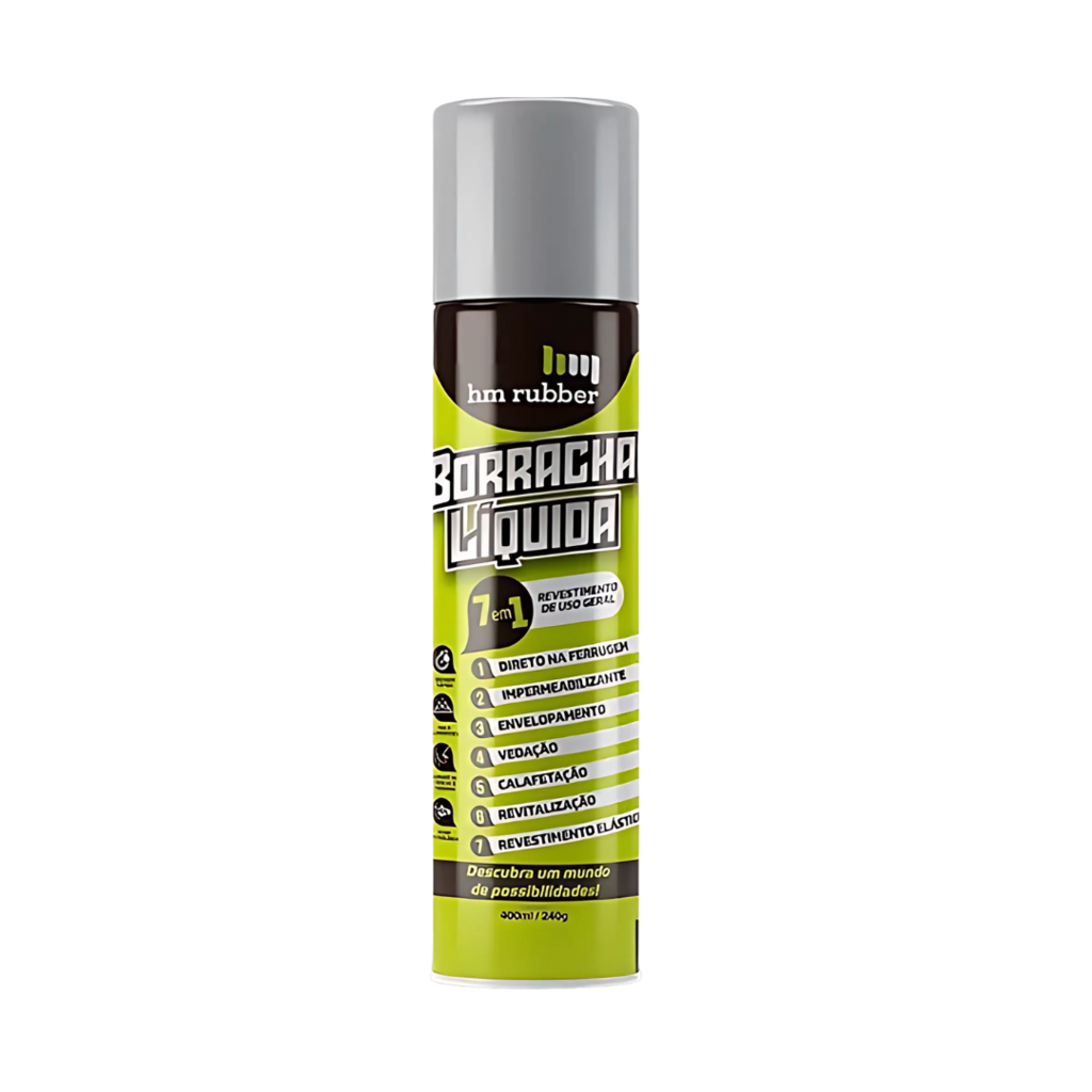 HM-rubber - Caucho Líquido 7 en 1 - Spray Aerosol (240g / 400ml)