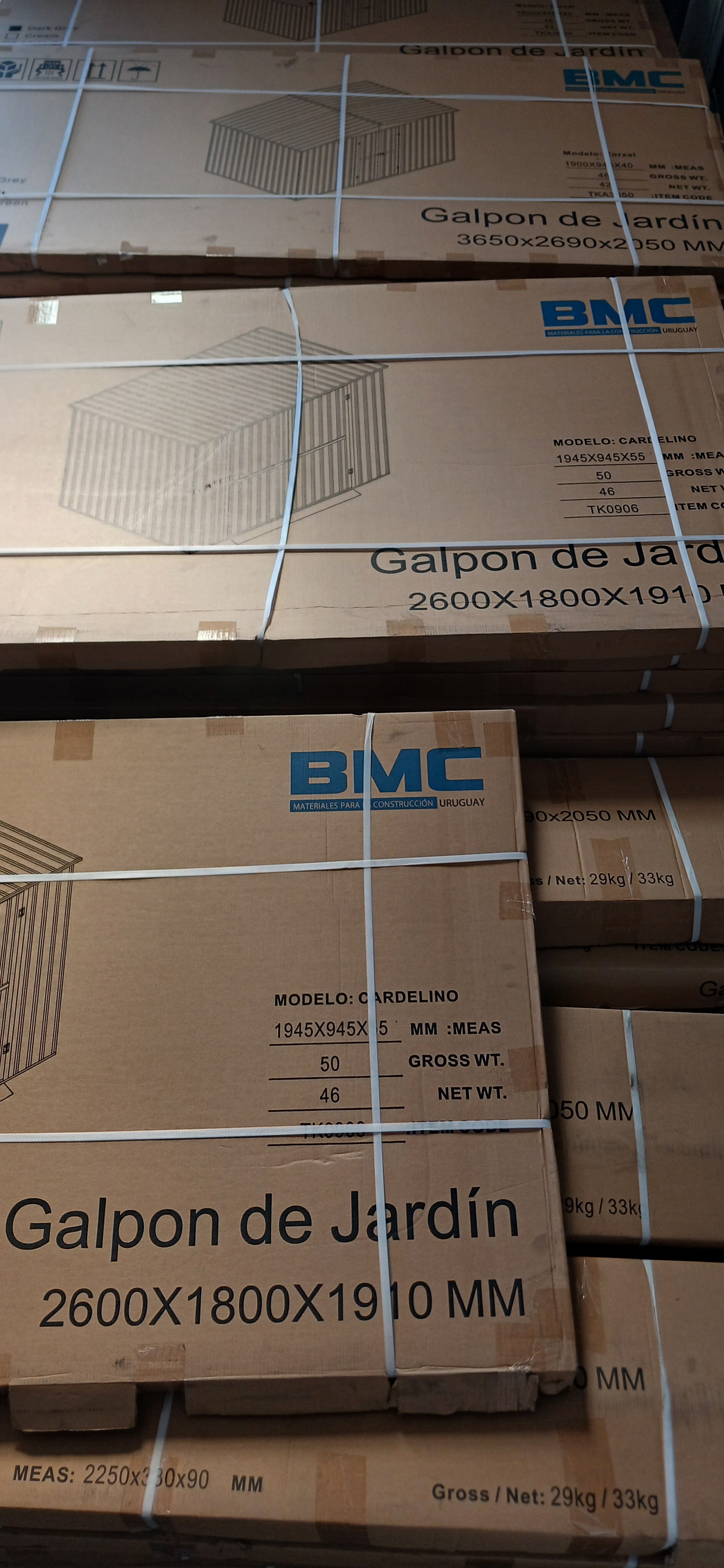 Galpón de Jardín Modelo Cardelino