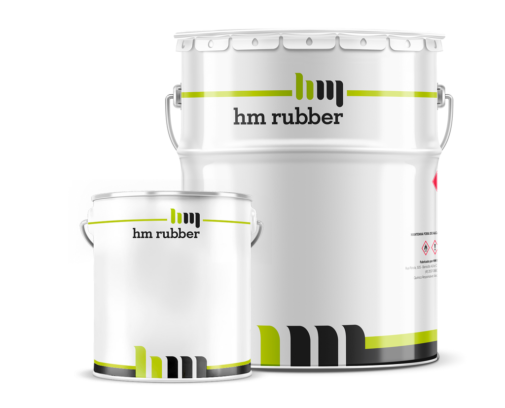 HM-rubber Caucho líquido Doble Función Premium - Balde (18 kg) - Línea Industrial
