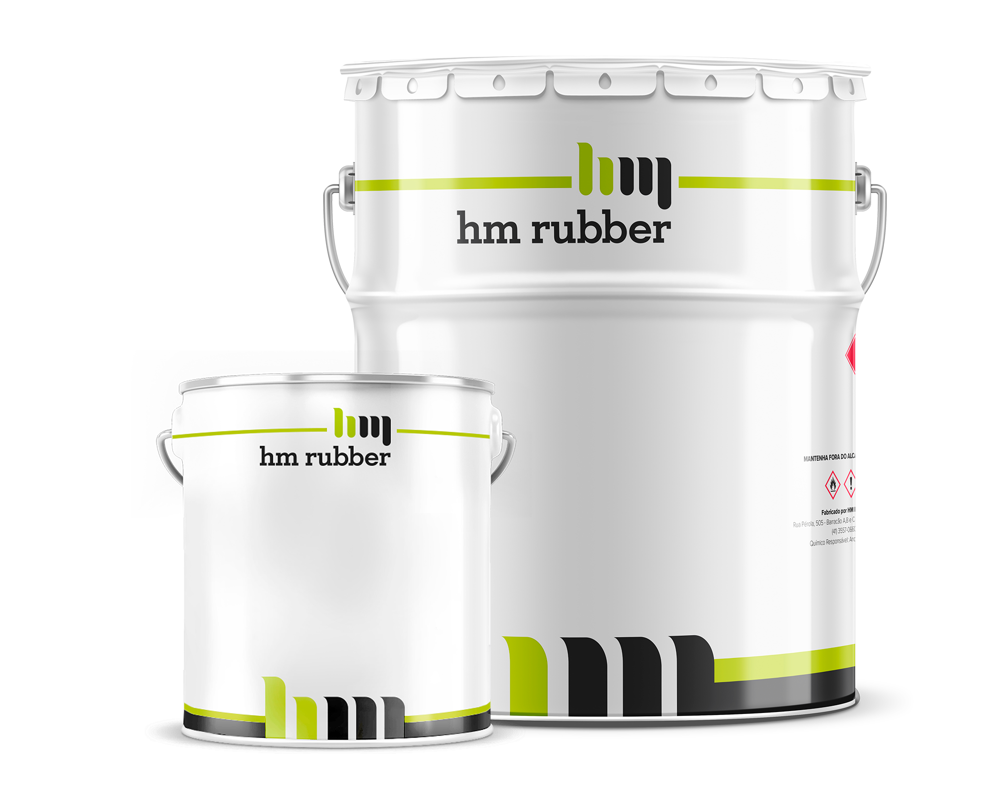 HM-rubber Sellador de Grafeno - Balde (18 kg) - Línea Industrial