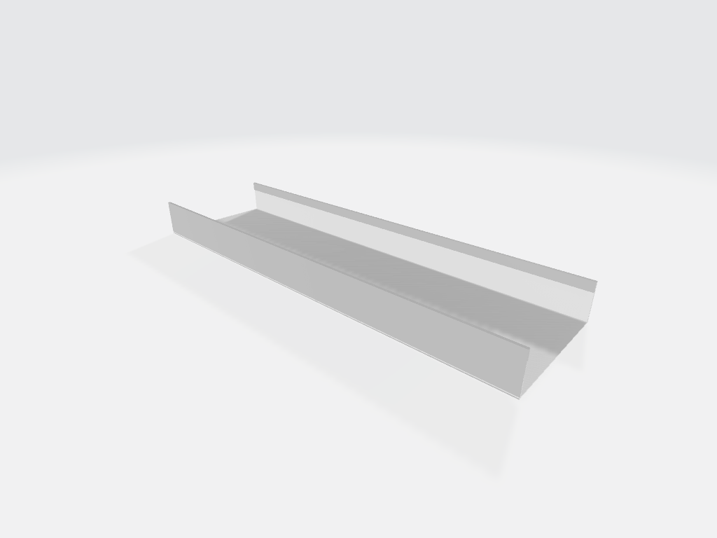 PERFIL "U" - (ISOPANEL - ISOWALL - ISOFRIG)