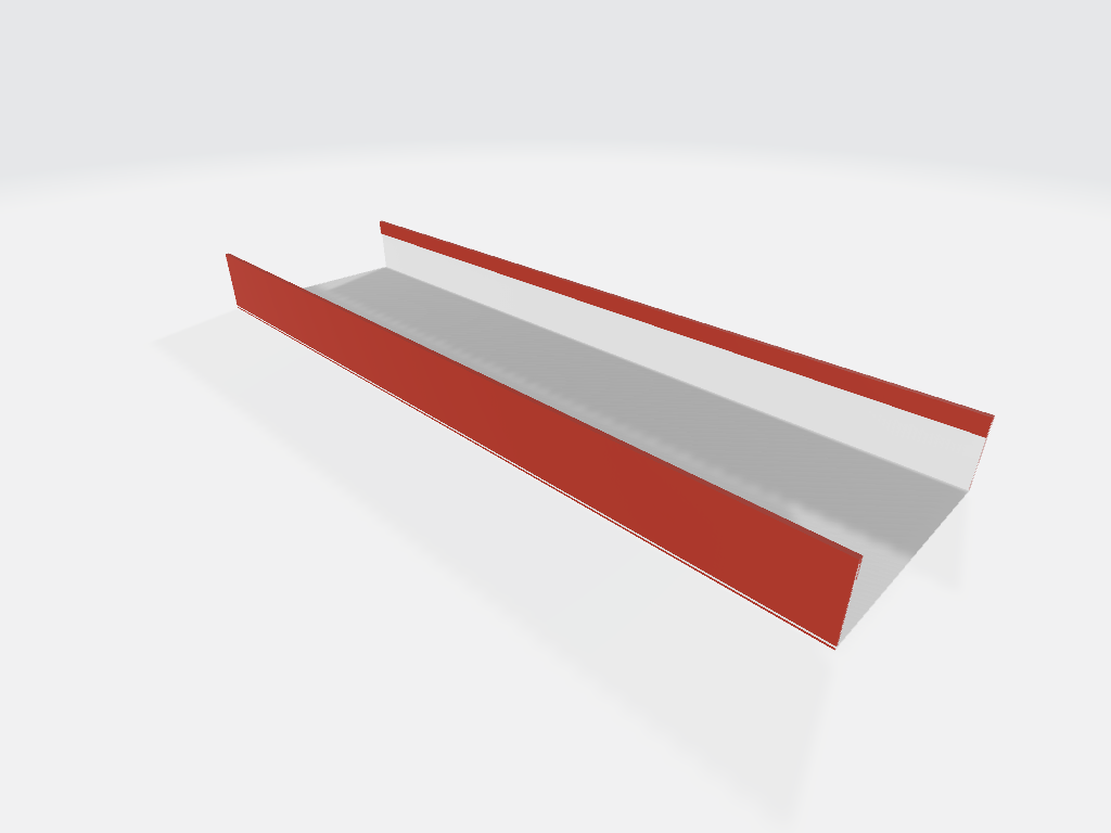 PERFIL "U" - (ISOPANEL - ISOWALL - ISOFRIG)