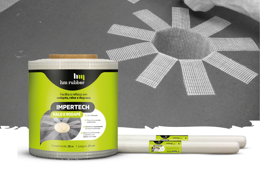HM-rubber - Malla Estructurante (10 cm x 50 m)